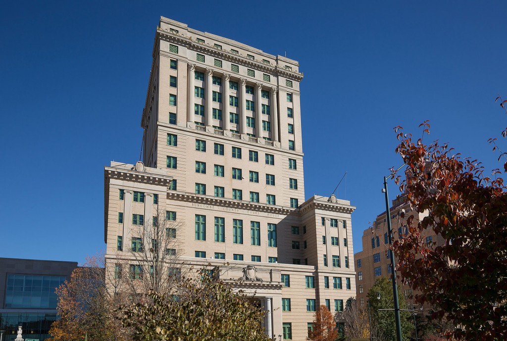 Middle School Project Tour - Buncombe County Courthousr