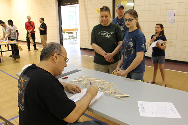 SKA Sponsors Engineer Week Bridge Building Competition