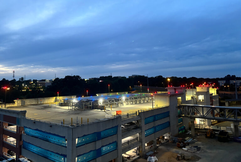 Atrium Health Wake Forest Baptist Enabling/Helipad – Structural Engineering – Healthcare Facilities – Parking Deck Construction